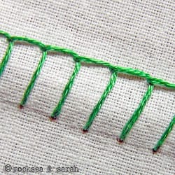 Blanket Stitch – Sarah's Hand Embroidery Tutorials