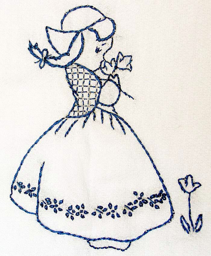 How to do bluework  sarahs hand embroidery tutorials