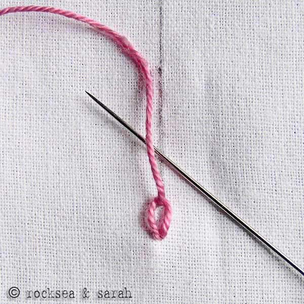 How to do the Cable Chain Stitch - Sarah&rsquo;s Hand Embroidery Tutorials