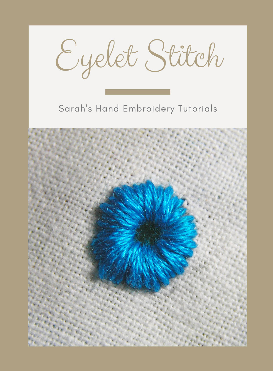 Eyelet embroidery on sale