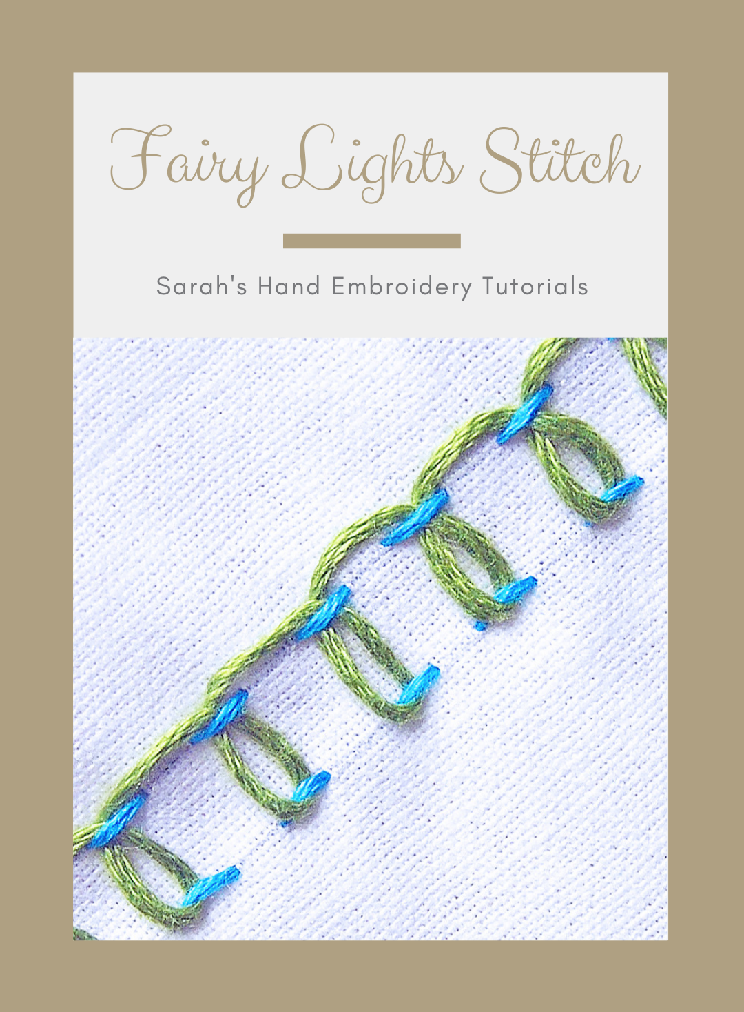 Fairy Lights Stitch