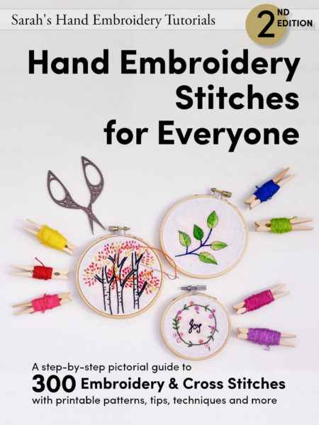 Hand Embroidery Stitch Book for Beginners and Advanced Learners