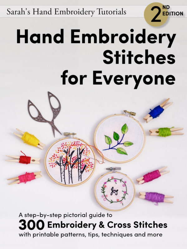 Hand Embroidery Stitch Book for Beginners and Advanced Learners