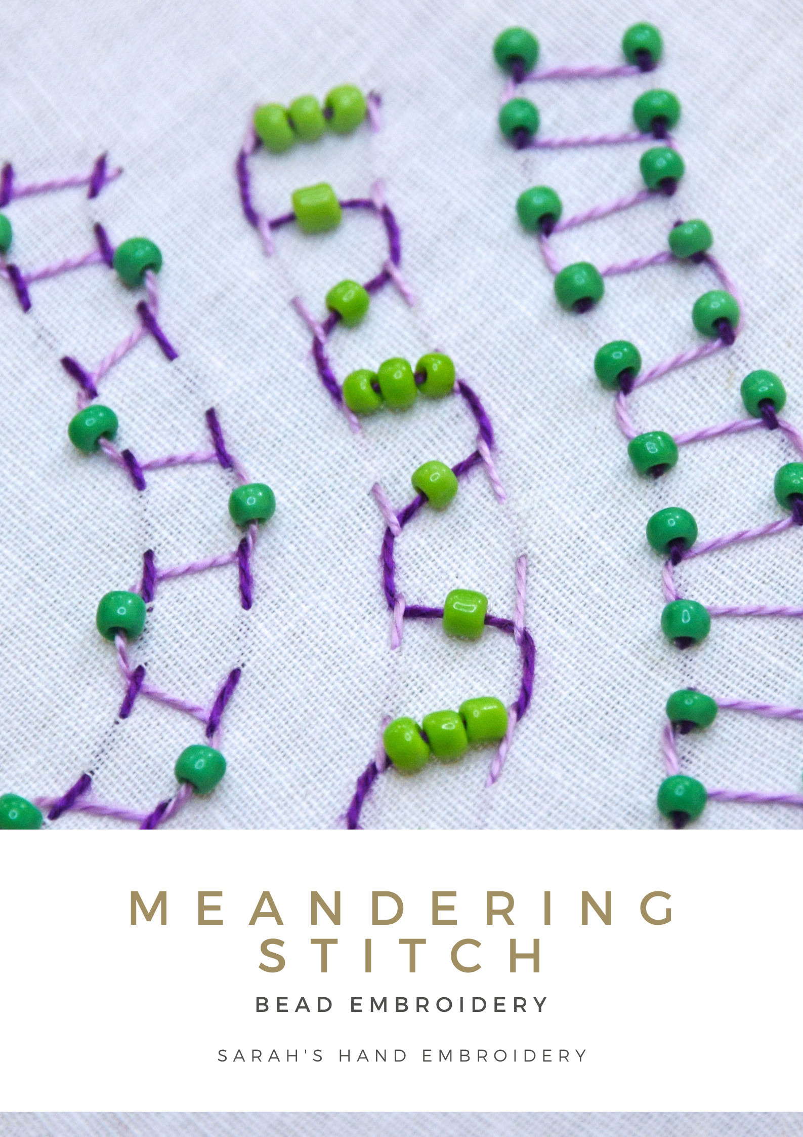 Hand Embroidery: Bead Embroidery 