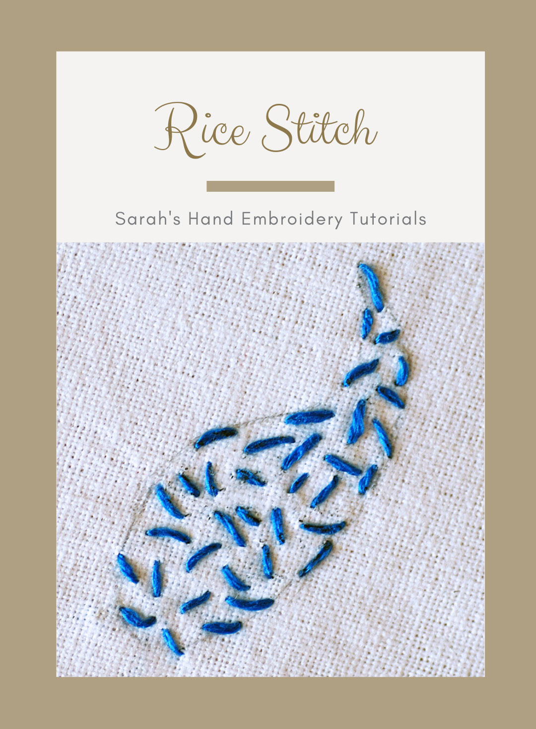 Cross Stitch Scroll Frame with Project Preview (Tutorial) - NEEDLEWORK