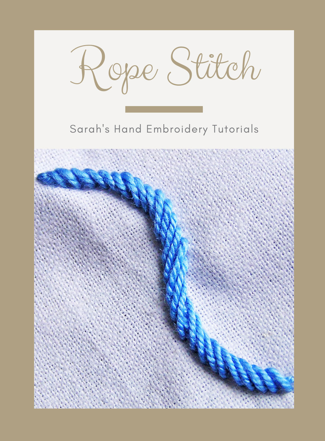 Stick and Stitch– Mindful Mantra Embroidery