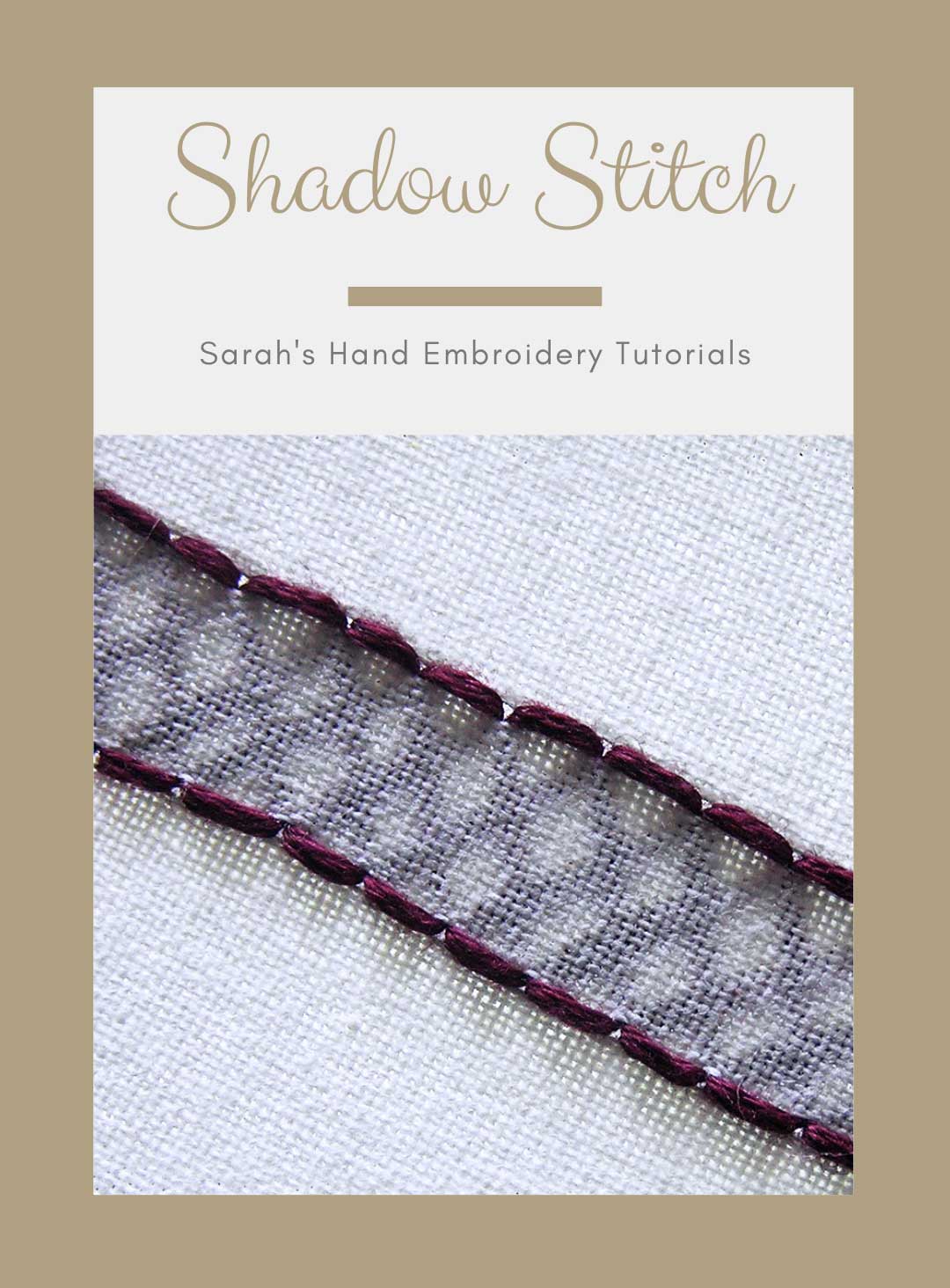 Shadow Stitch