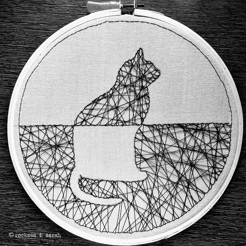 String Art Embroidery - Sarah's Hand Embroidery Tutorials