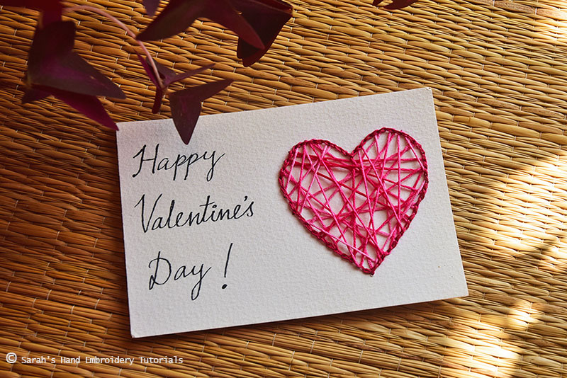 String Art Embroidery on Paper Sarah s Hand Embroidery Tutorials